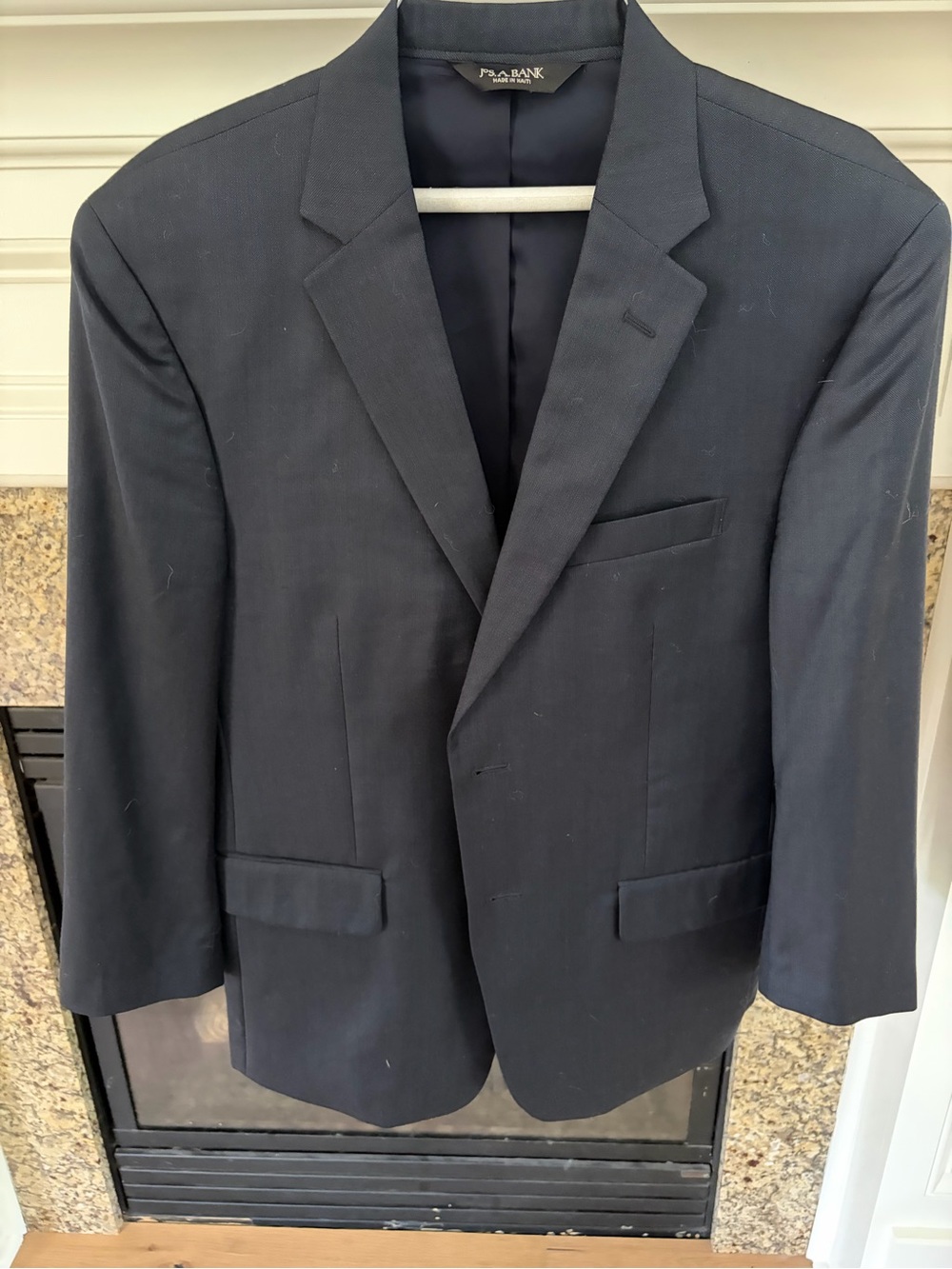 Jos. A. Bank Men's Dark Navy Two-Button Blazer